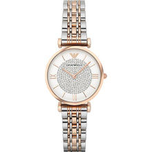 Load image into Gallery viewer, Emporio Armani Women's Retro Two-Tone Stainless Steel Quartz Watch AR1926